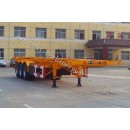 Skeleton semi trailer ,container transport semi trailer from China